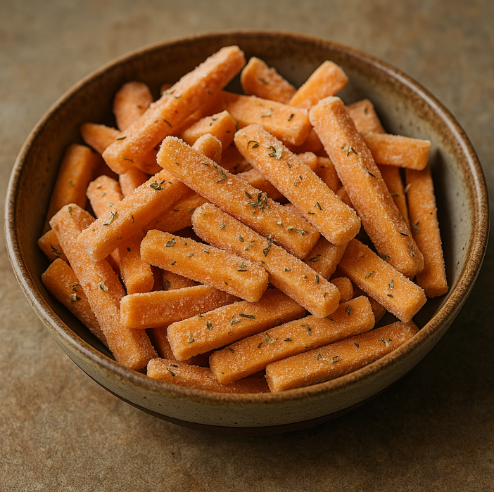 Camotes al tomillo y ajo