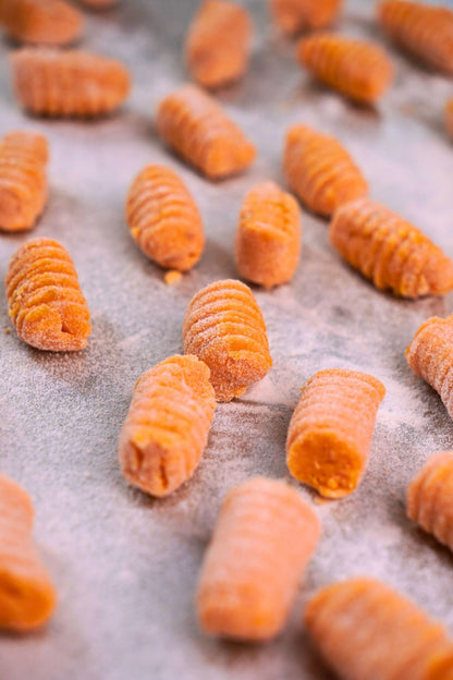 Gnocchi de camote