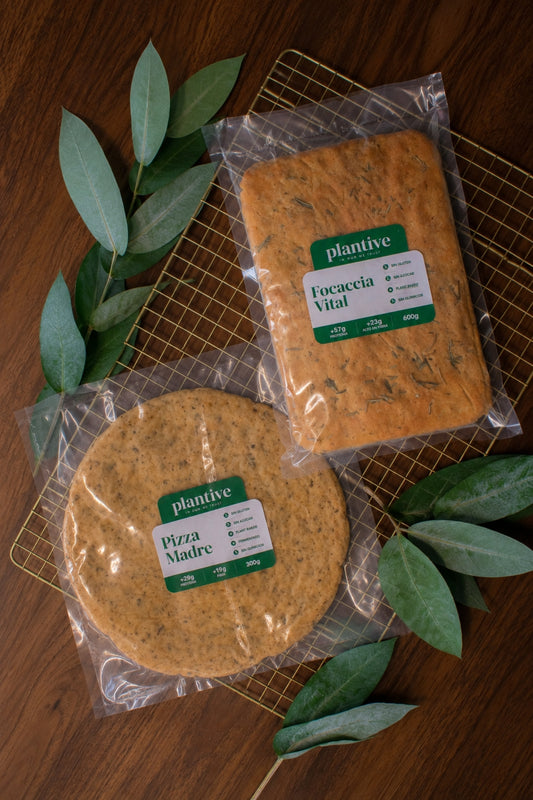 Pack Dúo: Pizza Madre + Focaccia Vital